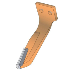 Dent gauche pour herse rotative RABE MKE 84091202 adaptable
