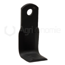 Couteau équerre pour broyeur 130x45mm MASCHIO / GASPARDO T21004042 adaptable 