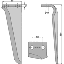Kreiseleggenzinken - links RH66L RH  Maschio