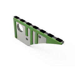 Contre-sep Droit carbure équerres et rechargement pour charrue VOGEL-NOOT PK8.130.03 adaptable