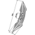Reja 265 x 75 mm para VOGEL & NOOT PT460 adaptable - BlackSteel©