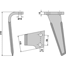 Kreiseleggenzinken - links RH85L RH  Sicma