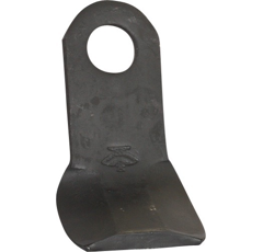 Schlegelmesser 130 x 50 50 x 55 x 10 mm für Mulcher OMARV CL00309 - Nachbau