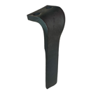 Dent gauche pour herse rotative LEMKEN 3377013 adaptable - Blacksteel©