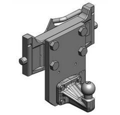 Kugeleinsatz Kugel 50,W= 330 S32, Schwarz Scharmüller  07733005A02