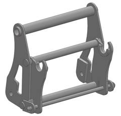 Interface d'accroche pour télescopique MANITOU adaptable