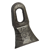 Cuchilla en Y para trituradora 99x55mm adaptable - Blacksteel©