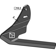 Winkelhackschar 173 breit links Nachbau  