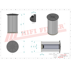 Filtre à gasoil adaptable HIFI FILTER SN70254