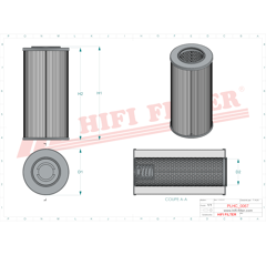 Filtre hydraulique adaptable HIFI FILTER SH76001
