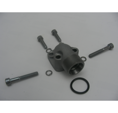 Winkel-Schraubflansch 90°   AG 24x1.5Lochkreis 35mm, max. Betriebsdruck 315 barO-Ring 20x2.5, 4-Loch-Flansch  WF35CES16S