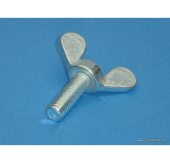 Flügelschraube verzinkt 316/6x20 