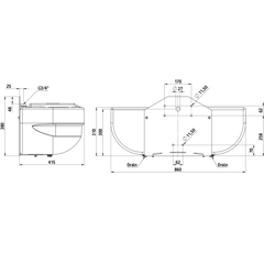 Double abreuvoir à flotteur S60 vert 58 L