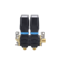 Bloc de 2 vannes électriques 12V - 2 voies ARAG