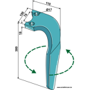 Kreiseleggenzinken - links RH95DERL RH  Rabe