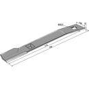 Fléau gauche 780 x 100 x 12 mm pour broyeur SCHULTE H401-058 adaptable
