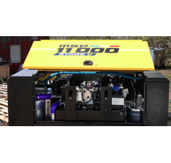 COMPRESSEUR MOBILE MSP11000 SUR ESSIEU