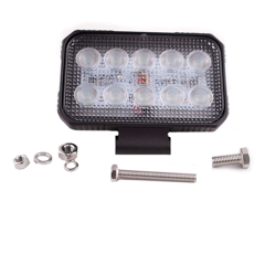 Phare de travail Rectangulaire 10 LED 10 - 30V 15W 1900 lumens