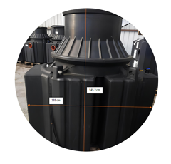 Séparateur Hydrocarbures 6 L/s - 5 mg/l