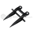 Doigt double 179 mm pour moissonneuse-batteuse NEW HOLLAND adaptable