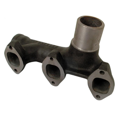 Collecteur d'échappement pour tracteur FIAT 4717758 adaptable