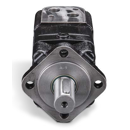 Ölmotor 401,9 ccm 32 Ø Welle, 4 Lochflansch seitlichen Anschlüssen 1/2" Zihyd 