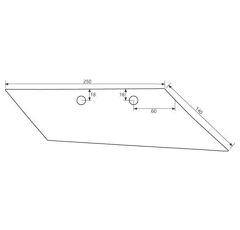 Soc de rasette droit pour charrue KONGSKILDE OVERUM 91801 origine