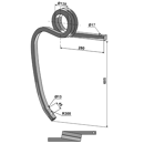 Schwergrubberstiel, gedreht - rechts 101304601 