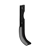Fräsmesser 172x25mm, rechts - 532 - 500160 | Pasquali - Nachbau