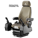 Grammer-Baumaschinensitz Actimo M MSG 85 A / 722