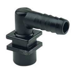 Porte buses Monojet coudé sortie 1/4''F pour tuyau souple ∅19 | ARAG