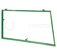 Châssis vitre arrière de machine agricole FENDT H178810050100 adaptable