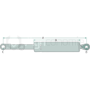 Vérin à gaz pour machine agricole FENDT F231800205010 adaptable