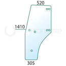 Vitre de porte droite de machine agricole FENDT 297810030220 adaptable