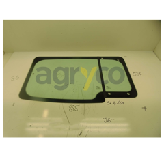 Vitre arrièreplate - teintée pour téléscopique MERLO 58891 adaptable