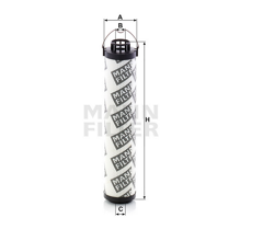 MANN  Ölfiltereinsatz HD7001X