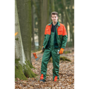 Salopette forestière vert / orange