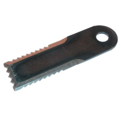 Couteau cranté pour moissonneuse-batteuse LAVERDA Z55610 adaptable