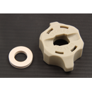 Bajonettmutter Twistloc mit Dichtung grauSW10 Lechler