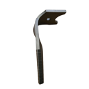 Dent de herse rotative Gauche, plaquettes carbure triangulaires, fixation rapide KUHN K2500071 adaptable