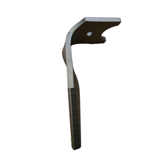 Dent de herse rotative Gauche, plaquettes carbure triangulaires, fixation rapide KUHN K2500071 adaptable