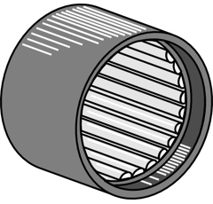 Rodamiento de agujas para arado 75545 adaptable
