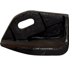Talon fonte gauche pour charrue KUHN 763009 adaptable