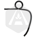 Dent double spire gauche 20 x 20 x 400 mm adaptable