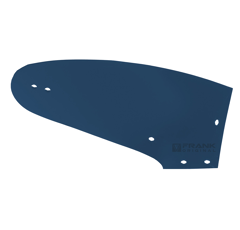 Streichblech 14 N4 rechts Pflug KUHN 616190 Borstahl / Einsatzstahl - Nachbau