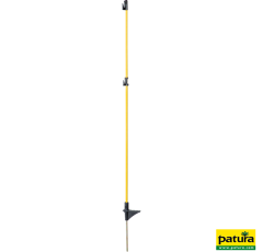 Lot de 10 piquets ovales en fibre de verre avec pointe métallique - PATURA