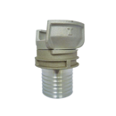 Raccord cannelé verrouillable en aluminium DN 50 mm x DR 55 mm