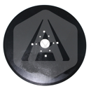 Disque plat 380 x 4 mm pour semoir adaptable