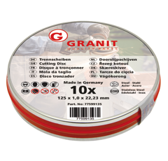 Disque à tronçonner Ø 125 mm