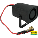 Sirène d'alarme branchée sur l'alarme de surveillance 12 V - PATURA